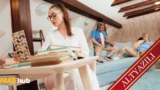 Canım Dediği Baldıza Masaj Yaparken Kalkan Siki Amına Kaydı